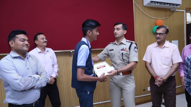 PSY Meritorious honor in Sagar Collectorate-2024